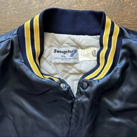 Vintage Deadstock 1980's Swingster San Francisco 49'ers Satin Jacket - Picture 6 of 8